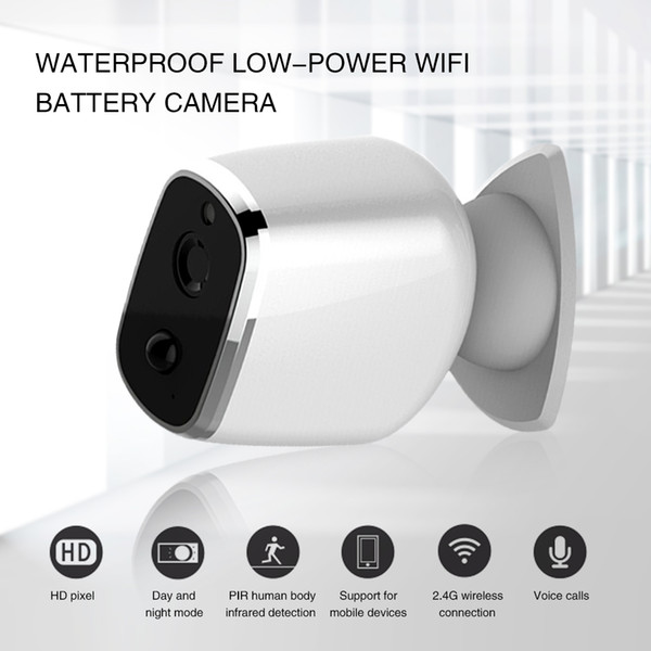 Home Security Surveillance Camera Wireless Intelligent PIR Wifi Audio Baby Monitor IP Camera Waterproof TF card