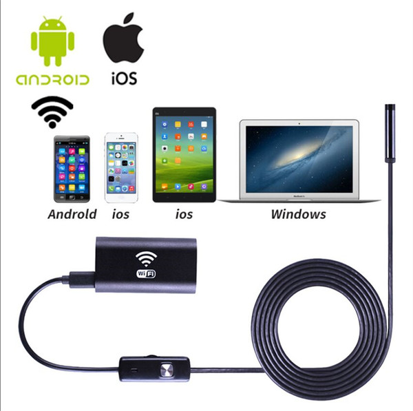 HD 1600x1200P WIFI Endoscope For Android and ISO and Windows