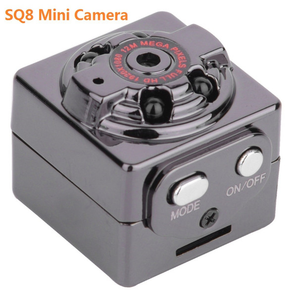 SQ8 Mini Car DVR Camera HD 1080P Camera Night Vision Mini Motion Detection Camcorder Class 10 Video Recorder Micro Car Camera