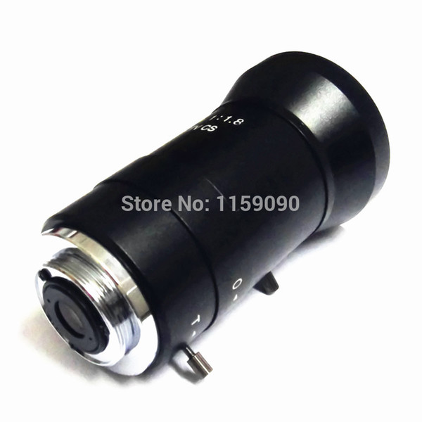 Wholesale- F1.8 CS Aperture Focal Manual 5-100mm CCTV Lens IR Iris for IP CCD Camera