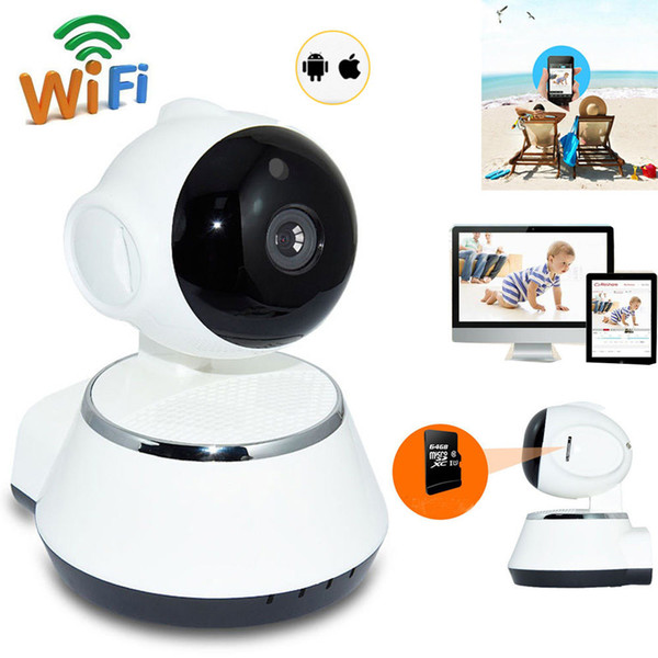 Wireless Pan Tilt 720P WiFi IP AP Network Camera Night Vision Security Webcam