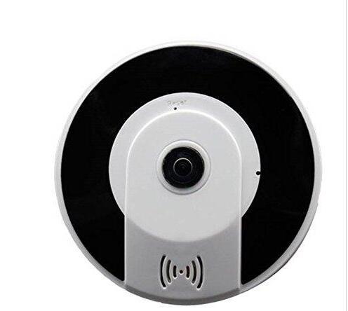 Wireless Wifi Camera Support Night Vision P2P WiFi Connection 360 degree Panorama Fisheye Lens 64G TF Card 2 Way Voice Built-in Microphone