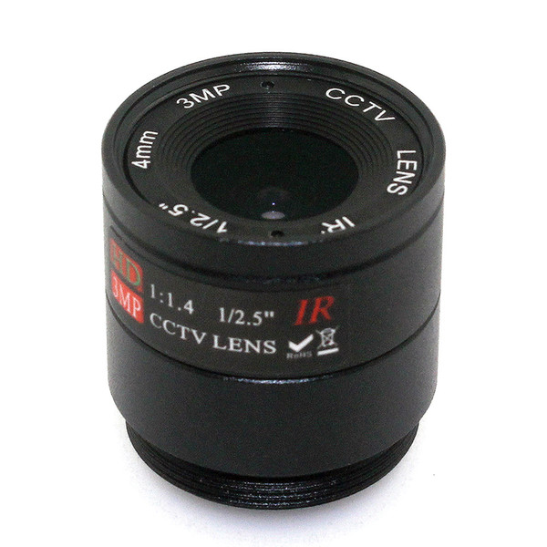 3mp 4mm 6mm 8mm 12mm 16mm cs lens fixed iris lens f1.4 1/2.5inch ip camera lens