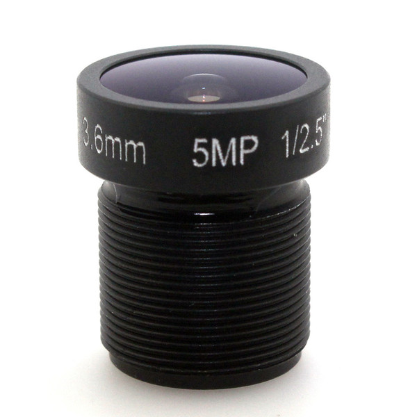 HD camera M12 Mount 1/2.5inch 5MP IR lens 3.6mm CCTV MTV Board Lens