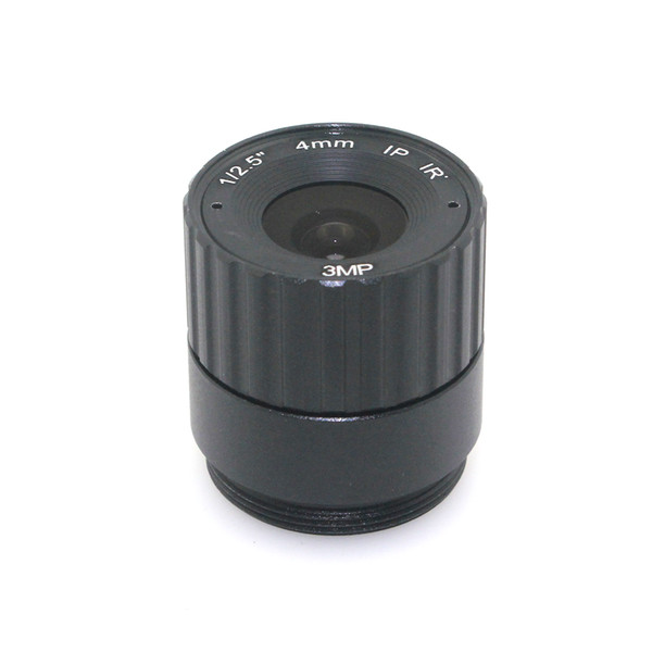 fixed iris 4mm ir cctv lens f1.2 1/2.5inch format 3mp cs mount ip camera lens