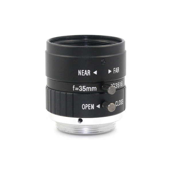 35mm F1.8 5MP Manual Zoom lens Focus Iris C Mount CCTV Lens for Microscopes CCTV Camera