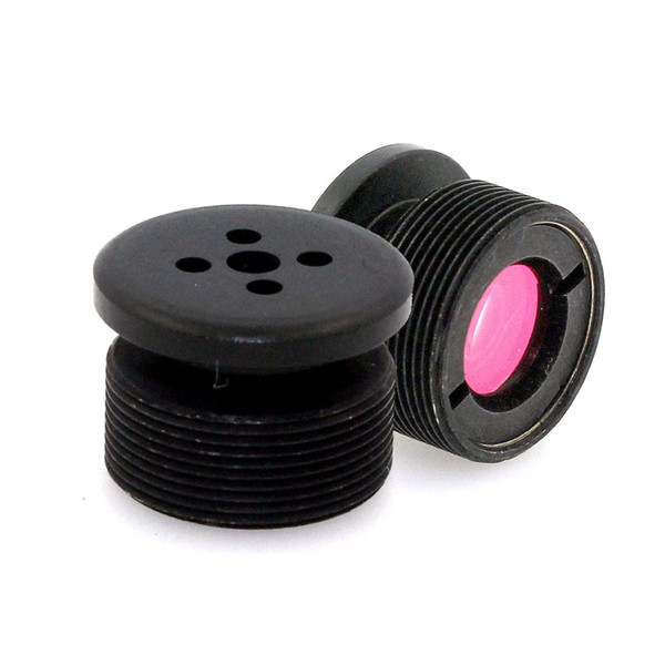 f2.0 fixed iris 6mm cctv lens m12 mount pinhole button lens 53degree for cctv camera