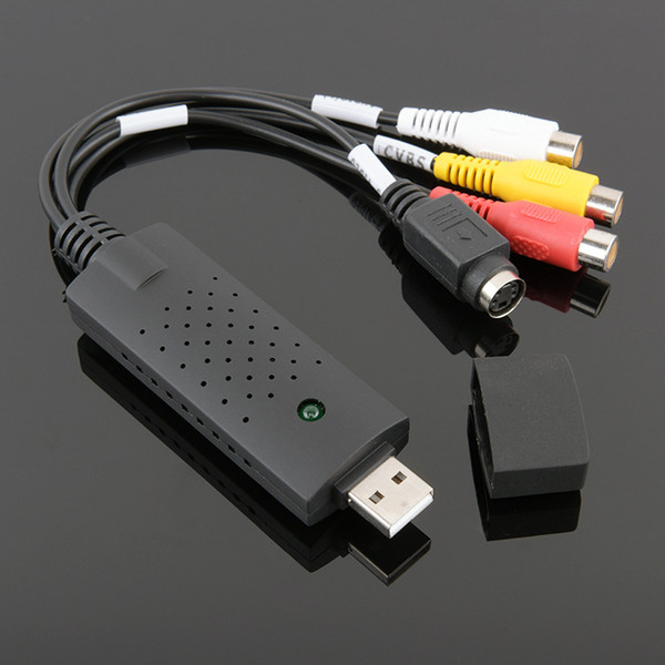 USB 2.0 Video Audio Capture Card Device Adapter VHS VCR TV to DVD Converter support Win Xp/Vista /7/8/10