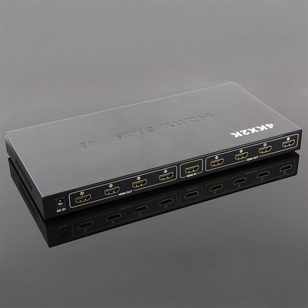 Hdmi one into four out, one into eight out video splitter