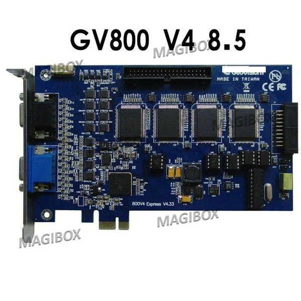 Wholesale- Surveillance GV 800 GV-800 DVR Capture Card PCI-E v8.5 16CH