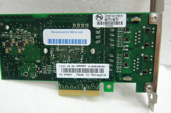 100% working For (IBM 5767 46K6601 )(Broadcom BCM5708 PCI-E x4)( Intel PWLA8492MT 82546GB)(Intel 82546EB PCI-X)