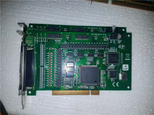 100% Tested Work Perfect for Original acquisition card PCI-1750 A1 01-8