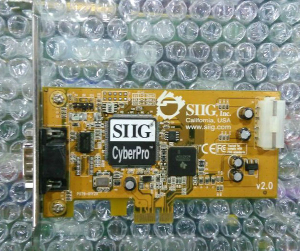 100% working For (SIIG CyberSerial JJ-E10011-S2 One-Port 9-pin PCI-E x1 COM)(contec GP-IB(PCI)L PCI IEEE-488 7169 GPIB)(PCI-P16R16)