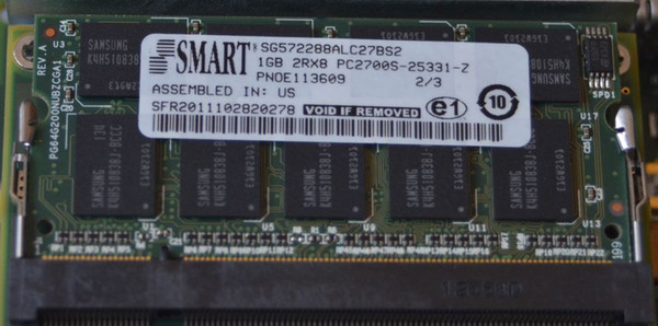 100% working For (SMART SG572288ALC27BS2 1GB DDR2 ECC)(STEC ALC72A8M128M8M-D06EWU 1GB PC2700SE)(PCI-8213)(PXG2FIG-SV)