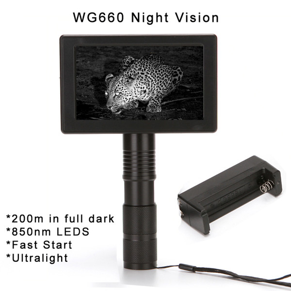 Askco Digital IR Night Vision Hunting Cameras 800X480 resolution display Infrared NV Spotter Hunting Gear For Camping