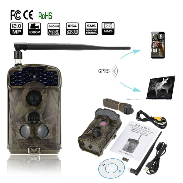 940NM Hunting Camera MMS GPRS SMS Infrared Scouting Trail Camera Wildlife Traps IR LED Video Recorder 6310WMG