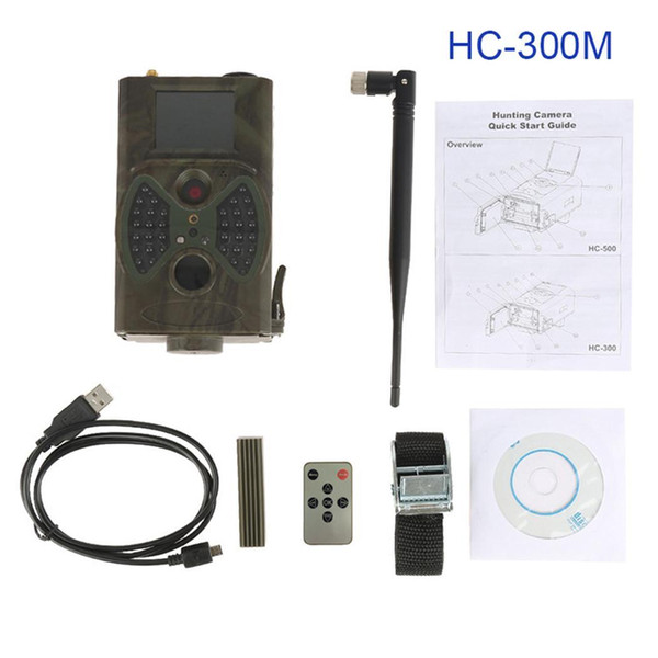 Waterproof HC-300M Infrared Night Vision Surveillance 0.001 Lux Kit Outdoor 20 meters Hunting Camera 9 > 48 db