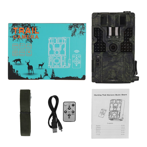 SV TCM16M 1080P HD 16MP Trail Hunting Camera IP55 Waterproof Night Vision 850nm Outdoor Wildlife Camera Hunting