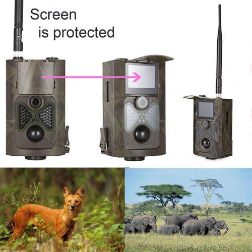 16MP 1080P Hunting Trail Camera 3G network MMS SMTP/SMS and Wide Angle Wildlife Cameras Suntek HC550G