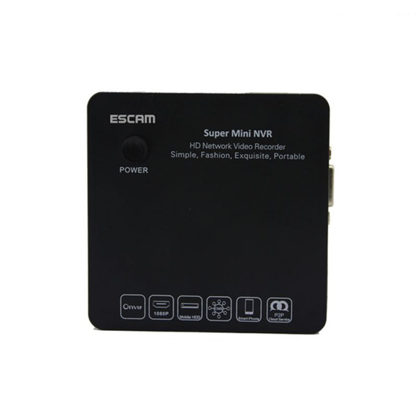 8CH mini NVR K108 embedded LINUX system support iPhone ISO Android smart phone RJ45 10M/100M self-adaptive LAN port