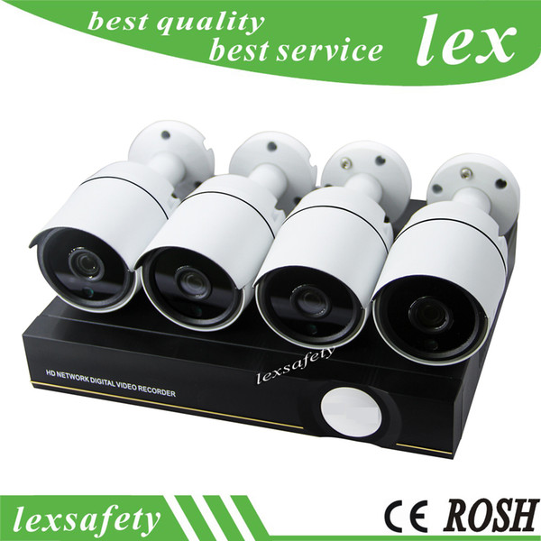 P2P Cloud CCTV System IR Outdoor Night Vision Video camera POE NVR Kit,960p IP Camera P2P Video Onvif Security Surveillance Set