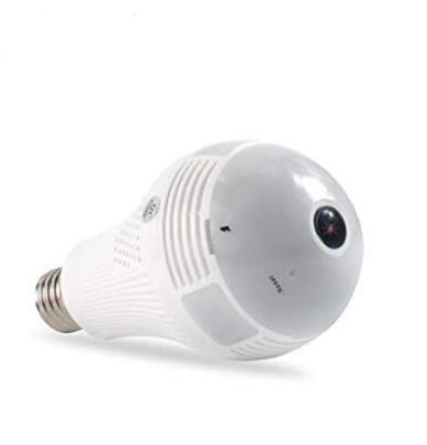 360 Degree Panoramic Camera WiFi IP Bulb Camera 960P Fisheye Lens Home Security Camera