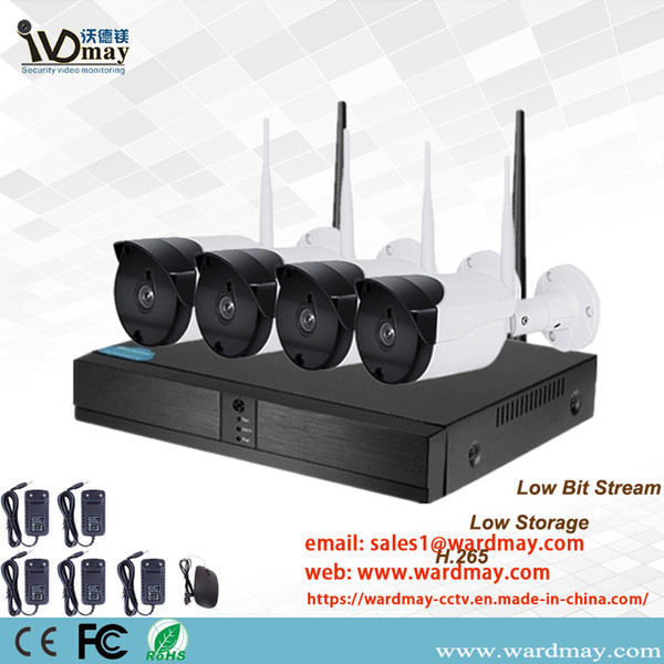 Wdm 2018 New Selling 4chs 1.0/2.0MP CCTV Home Security Surveillance Wireless WiFi NVR Kits