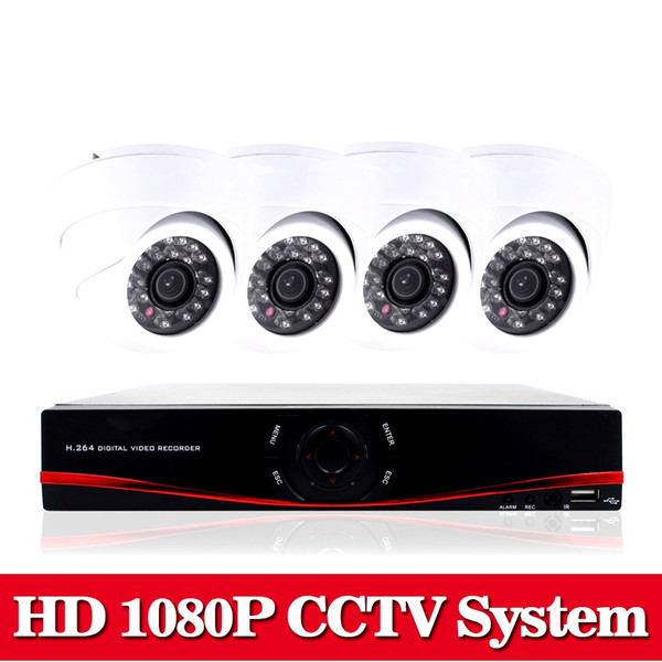 NINI Home HD 1080P HDMI 8CH 1080P Security AHD DVR CCTV Kit AHD 8 Channel Dome CCTV Kits Security Camera System no HDD