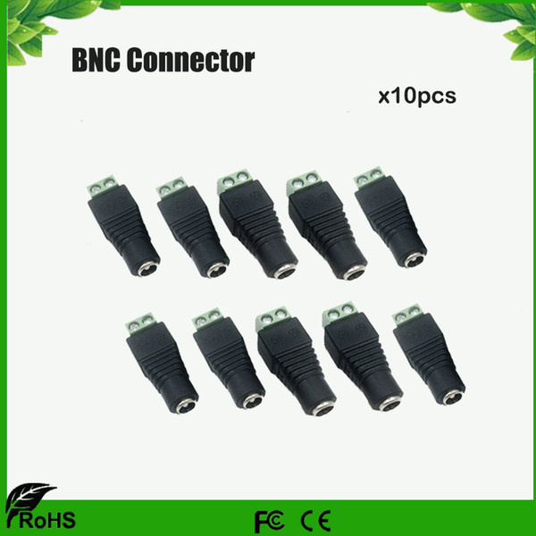 BNC Connecter DC Power Supply Female Plug Jack Connector CCTV Accessory Free shipping