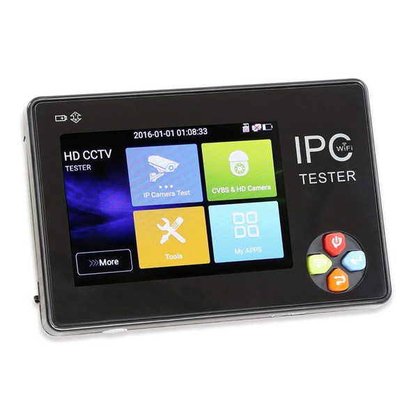 3.5\ Portable Wrist 2 in 1 IP Camera Analog CCTV Tester Monitor & Display with IP discovery/Rapid ONVIF/WIFI/4K H.265