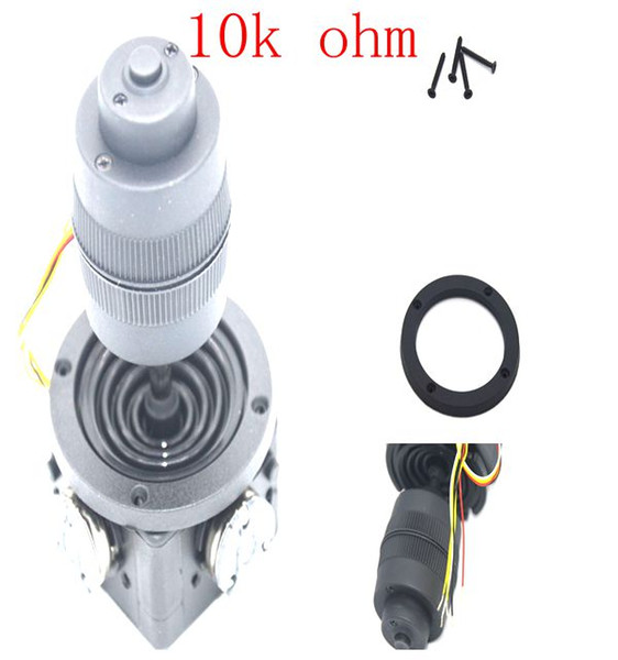 Cross Rocker Switch 10K Ohm Switch Rotate 4D Direction JH-D400X-R4 Joystick Joystick Potentiometer Black