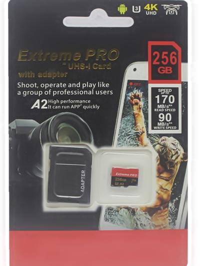 Hot high quality A2 Endurance 256GB 128GB 64GB 32GB Card TF Memory Card Class 10 Flash with free SD Adapter DHL