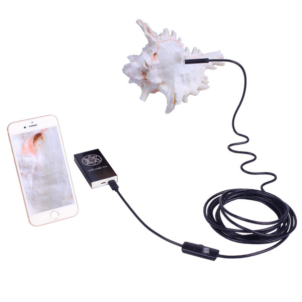 Wifi Wireless Borescope Endoscope Camera 1280*720P HD 6 Leds 8mm Lens IP67 Tube Waterproof Inspection Camera for iPhone