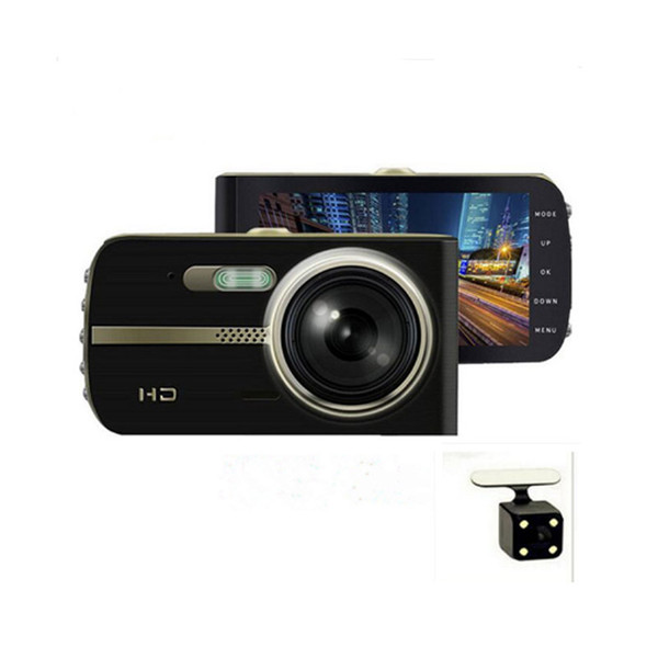 T653 Full HD Car DVR Dual Lens Camera WDR+HDR HD Night Vision Tecnology Loop Recorder 170 Degree Wide Angle