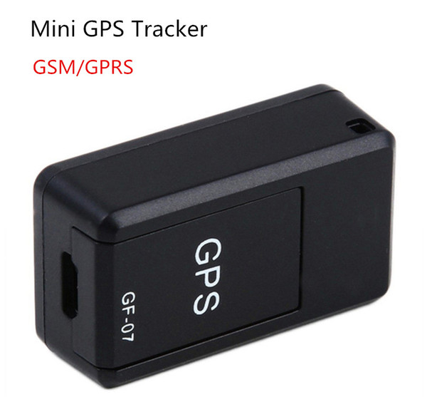 Mini GF-07 Car GPS Tracker Automobile Locator GSM/GPRS Security Auto Tracking Anti-Lost Device Support Android For Children Vehicle pet