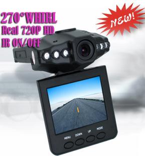 Car DVR LCD2.5 inch 100W pixels 1080p Dash camCar DVR f198 video recorder Camera system Blackbox night version Recorder dash Camera DHL free