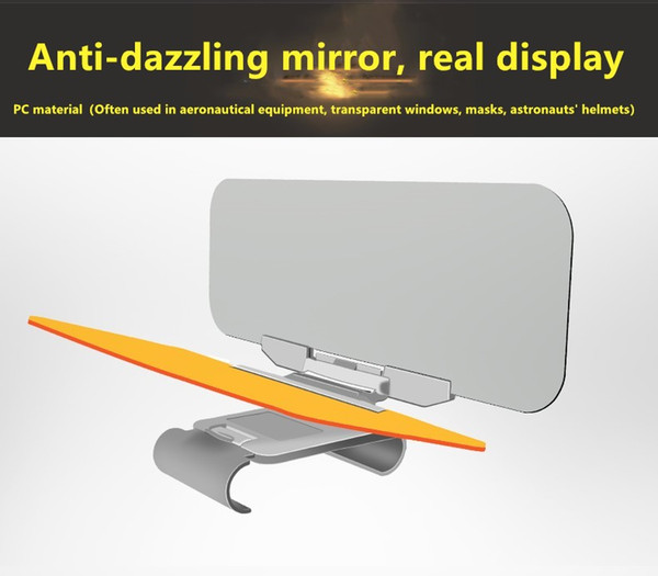 HDVISION Car Sun Visor For Driver Day And Night Anti-dazzle Mirror Anti-Glare Sun Visors Automobile Sun-shading Block Vehicle anti-glare