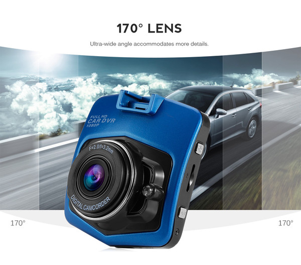 Hot TC300 mini auto car dvr camera dvrs full hd 1080p parking recorder video registrator camcorder night vision black box dash cam