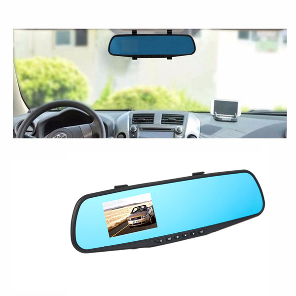 Car DVR 2.6inch Camera Video Recorder 3.5inch 720P Rearview Mirror Dash Cam ,100% Brand new and high quality!