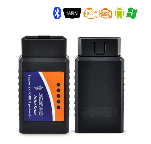 V2.1 OBD mini ELM327 OBD2 Bluetooth Auto Scanner OBDII 2 Car ELM 327 Tester Diagnostic Tool for Android Windows Symbian