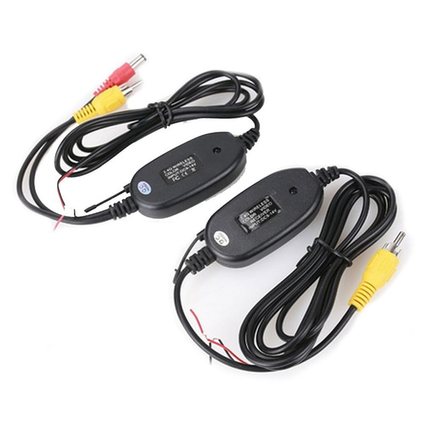 2.4G Wireless Transmitter & Receiver for Car Reverse Rear View Backup Camera and Monitor Parking Assistance Vehicle CAM