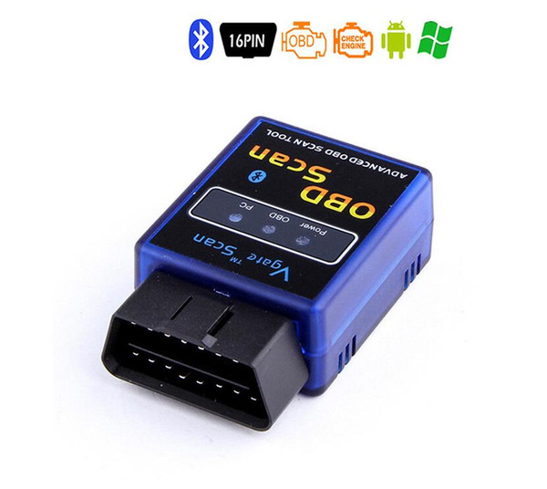 Mini Original Vgate Mini ELM 327 Bluetooth V2.1 OBD Scan ELM327 Bluetooth For PC PDA Mobile Elm327 BT