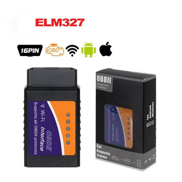 New Super ELM327 WIFI V1.5 OBD2 Car Diagnostic Scanner Best Elm327 WI-FI Mini ELM 327 V 1.5 OBDII iOS Diagnostic Tool