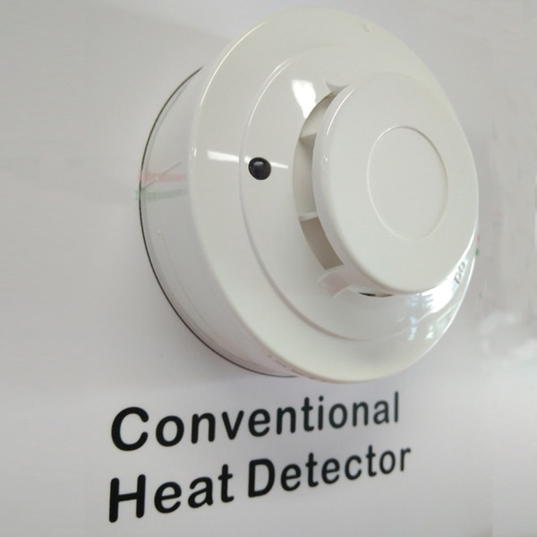 conventional thermistor heat detector heat alarm 2 wires used for any conventional fire alarm control panel