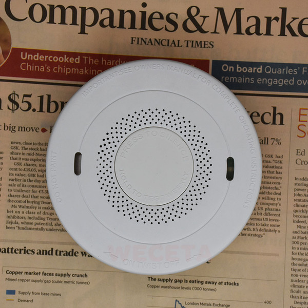 Hot sells 10 Years life time Battery Operated Smoke Detector / Independent Conventional Fire Alarm / Smoke Detector