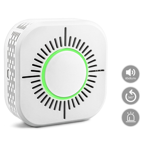 Firefighting Standalone Photoelectric Smoke Alarm High Sensitive Wireless Alarm System Security Independent Smoke Detector Fire Protection