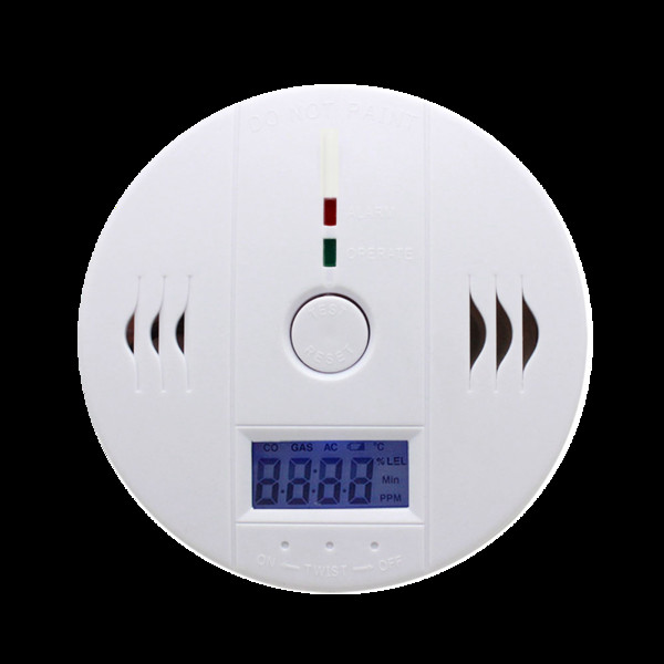 CO Detector Carbon Monoxide Alarm, Carbon monoxide detector battery Powered (Battery not included)