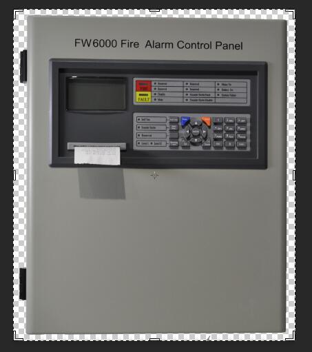 Easy to install and use addressable fire alarm control panel