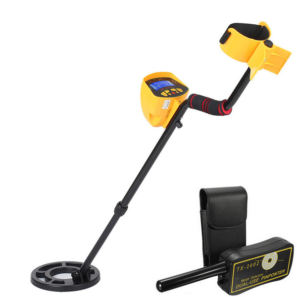 Yellow export MD-3010II underground metal detector + handheld metal detector TX-2002