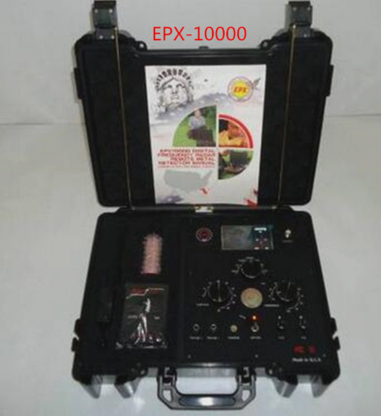 EPX10000 scan depth of LCD underground gold detector radar to explore the depth of the metal detector